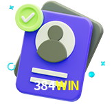 Tornar-se um membro do 384WIN é muito simples