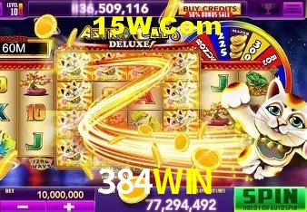 Sessão de jogo em andamento no aplicativo 384WIN para Android